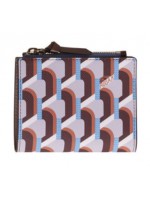 ROSA.K MONOGRAM BI FOLD WALLET SKY BLUE